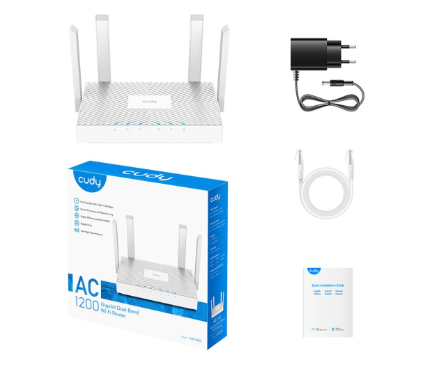 CUDY WR1300E AX1200 - 1183941 - zdjęcie 4